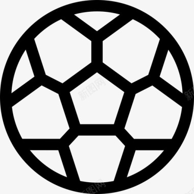 足球意大利17直线型图标图标