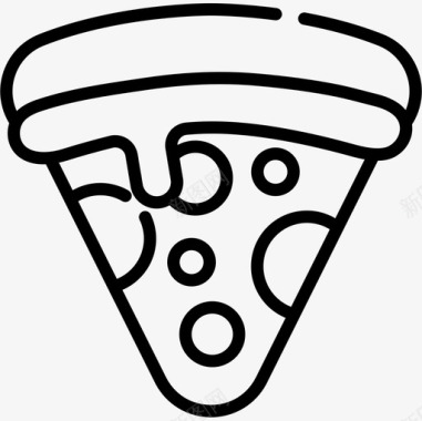 披萨快餐69直系图标图标