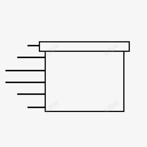 箱子板条箱交货图标svg_新图网 https://ixintu.com 交货 包装 板条 箱子