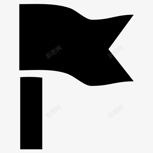 旗帜目标标记图标svg_新图网 https://ixintu.com favicon 别针 国家 报告 旗帜 标记 目标