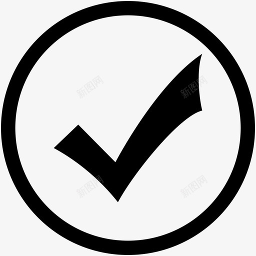 圆环对勾svg_新图网 https://ixintu.com 圆环对勾