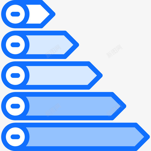 能量等级电工10蓝色图标svg_新图网 https://ixintu.com 电工 等级 能量 蓝色