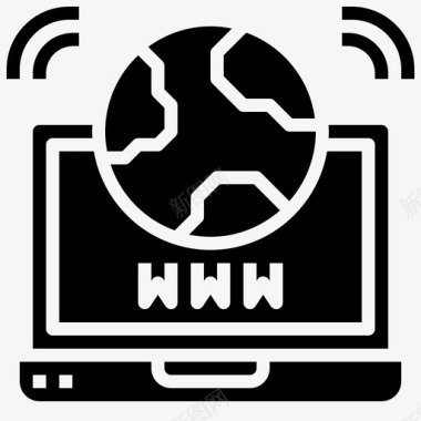 Www在线服务2填充图标图标