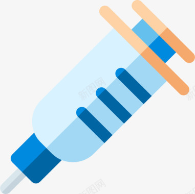 疫苗接种药物35扁平图标图标
