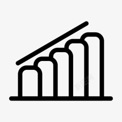 进度安全图表分析条形图图标高清图片