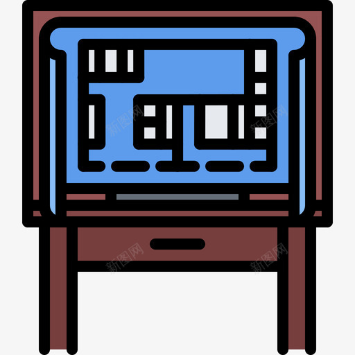 绘图表生成器2颜色图标svg_新图网 https://ixintu.com 图表 成器 生成 绘图 颜色