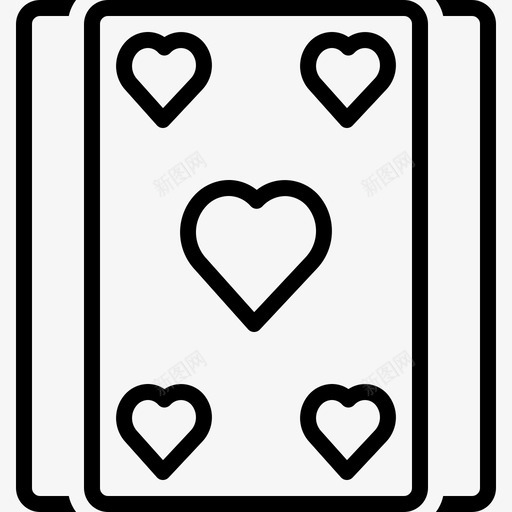 游戏卡片娱乐图标svg_新图网 https://ixintu.com 卡片 娱乐 扑克 游戏