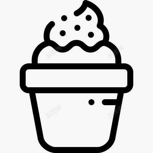 冰淇淋夏季派对26直系图标svg_新图网 https://ixintu.com 冰淇淋 夏季 派对 直系