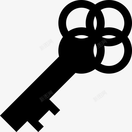 钥匙波西米亚7填充图标svg_新图网 https://ixintu.com 填充 波西 米亚 钥匙