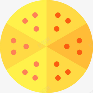 披萨夜派对52平铺图标图标