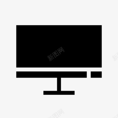 电视电子显示器图标图标