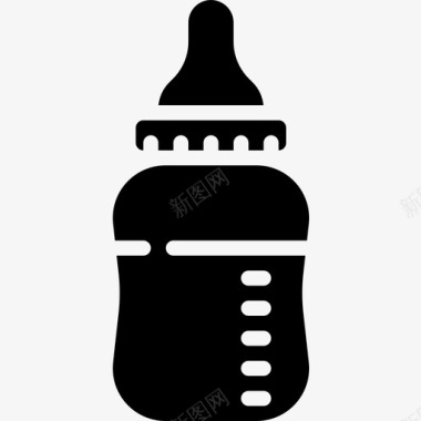 婴儿奶瓶婴儿112装满图标图标