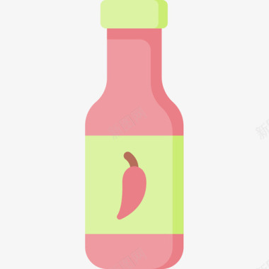 酱汁野餐55平淡图标图标