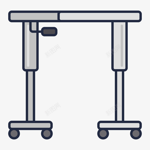 办公桌共工作空间7线性颜色图标svg_新图网 https://ixintu.com 办公桌 工作 空间 线性 颜色