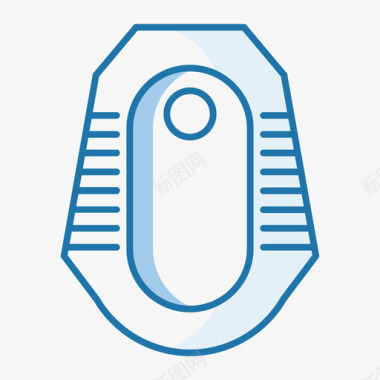 厕洗卫设备-蹲便器-1图标