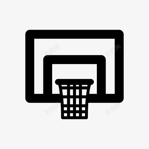 篮球圈场地网篮球图标svg_新图网 https://ixintu.com 场地 篮球 网篮 运动