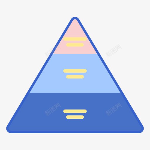 金字塔图信息图6线性颜色图标svg_新图网 https://ixintu.com 信息 线性 金字塔 颜色