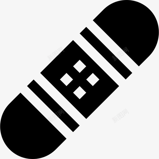 滑雪板运动装备15已填充图标svg_新图网 https://ixintu.com 填充 滑雪板 装备 运动 运动装
