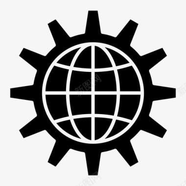 全球业务开发图标图标