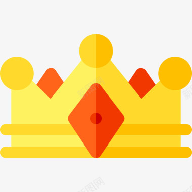 皇冠名声26平坦图标图标