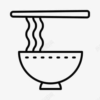 pho烹饪咖喱图标图标