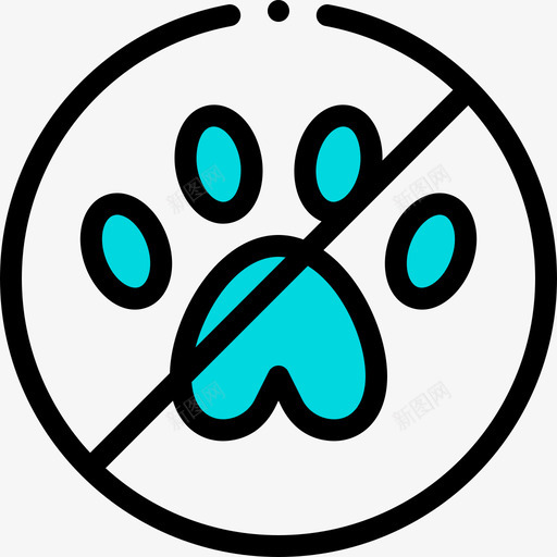 没有宠物水上公园31直线颜色图标svg_新图网 https://ixintu.com 公园 宠物 水上 没有 直线 颜色