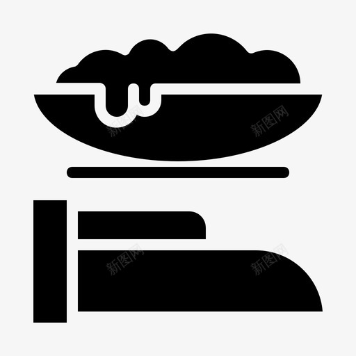 吃饭做饭食物图标svg_新图网 https://ixintu.com 做饭 吃饭 盘子 食物