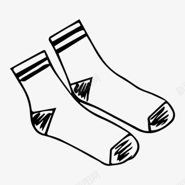 袜子衣服内衣图标图标