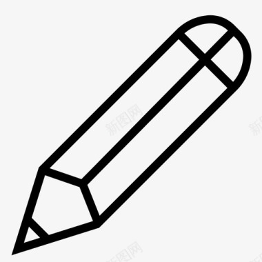 铅笔编辑用于图标图标