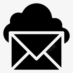 服务收件箱电子邮件云收件箱图标高清图片