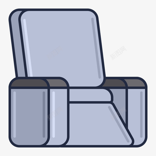 按摩椅共工作空间7线性颜色图标svg_新图网 https://ixintu.com 工作 按摩椅 空间 线性 颜色