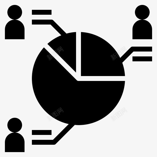 饼图政治10填充图标svg_新图网 https://ixintu.com 填充 政治 饼图