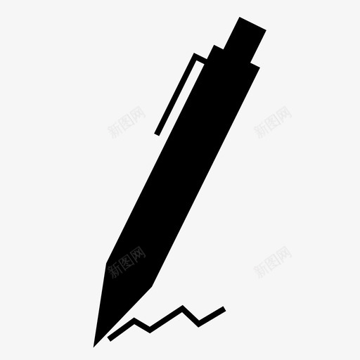 钢笔墨水学校图标svg_新图网 https://ixintu.com 写作 墨水 学习 学校 钢笔