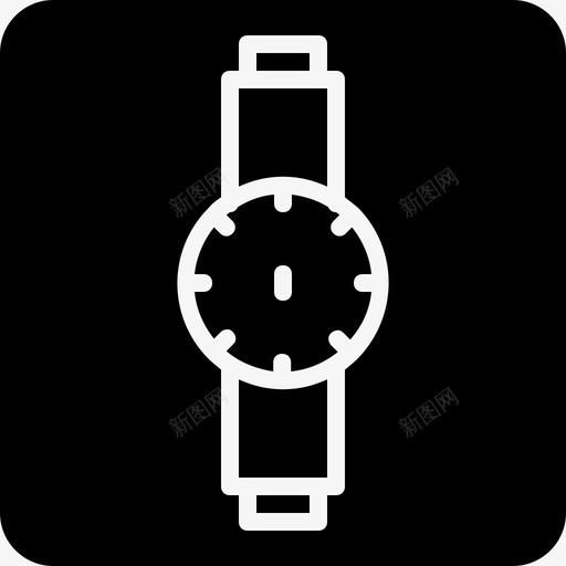 手表钟小时图标svg_新图网 https://ixintu.com 小时 手表 时间