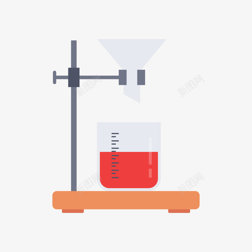 烧瓶实验室科学扁平图标svg_新图网 https://ixintu.com 实验室 扁平 烧瓶 科学