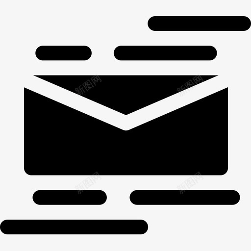 邮件营销和增长8已填充图标svg_新图网 https://ixintu.com 填充 增长 营销 邮件
