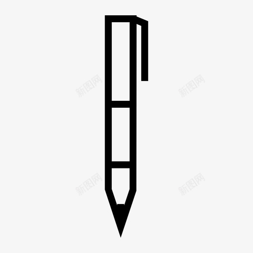 采购产品钢笔圆珠笔钢笔图标svg_新图网 https://ixintu.com 产品 办公设备 圆珠笔 采购 钢笔
