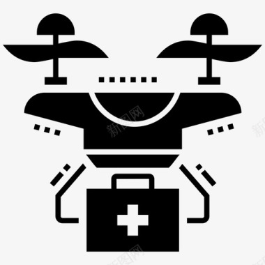 医用无人机摄像头无人机摄像头监控无人机图标图标