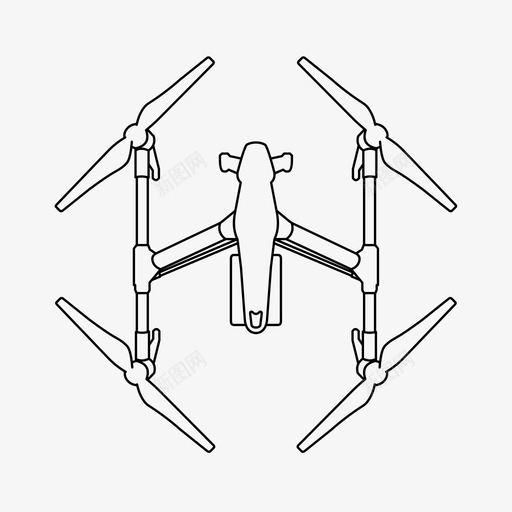 激发四旋翼机无人机遥控图标svg_新图网 https://ixintu.com 旋翼机 无人机 激发 玩具 遥控