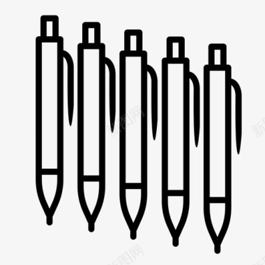 钢笔艺术创造力图标图标