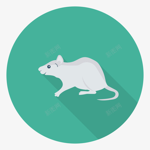 老鼠动物21圆形图标svg_新图网 https://ixintu.com 动物 圆形 老鼠