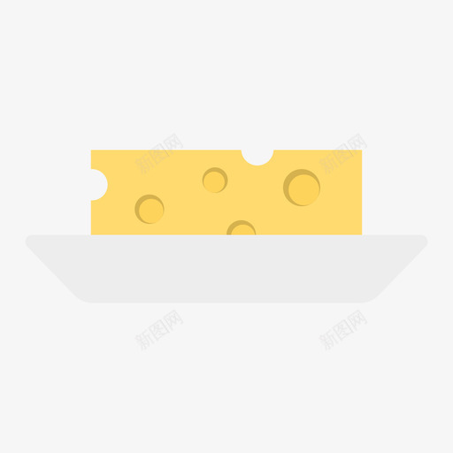 奶酪食品和饮料29扁平图标svg_新图网 https://ixintu.com 奶酪 扁平 食品 饮料