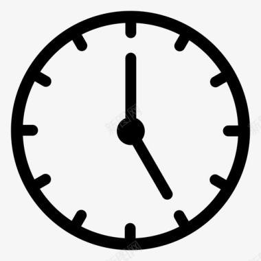 时间表闹钟时钟图标图标