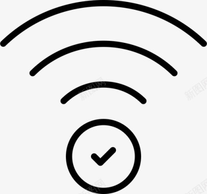 连接检查标记图标图标