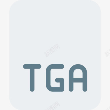 Tga文件图像文件3平面图标图标