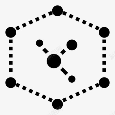 纳米技术科学132填充图标图标