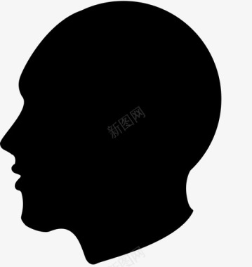 头头的形状人的头图标图标