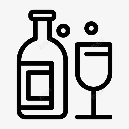 酒精酒吧饮料图标svg_新图网 https://ixintu.com 威士忌 澳大利亚 独立日 酒吧 酒精 饮料