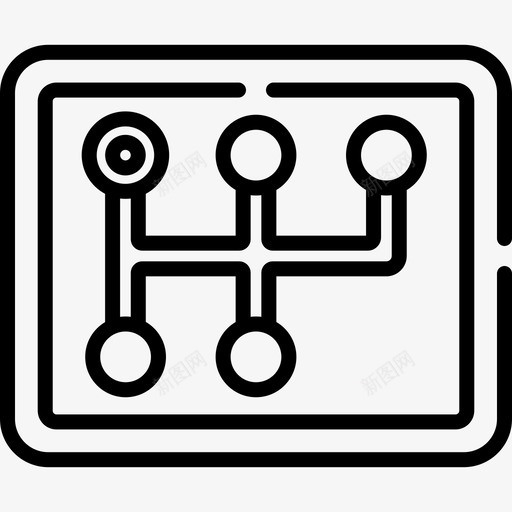 齿轮杆15级方程式直列式图标svg_新图网 https://ixintu.com 15级 列式 方程式 直列 齿轮