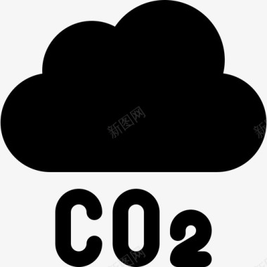 一氧化碳气候变化10已填充图标图标